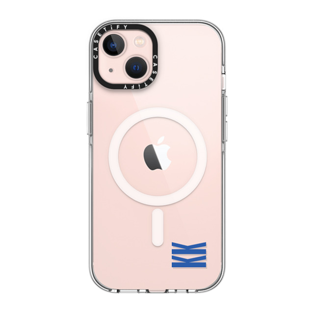 CASETiFY iPhone 13 ケース クリア クリア ケース MagSafe対応 Custom Case - KK CASETiFY iPhone 13 ケース クリア クリア ケース MagSafe対応 Custom Case - KK