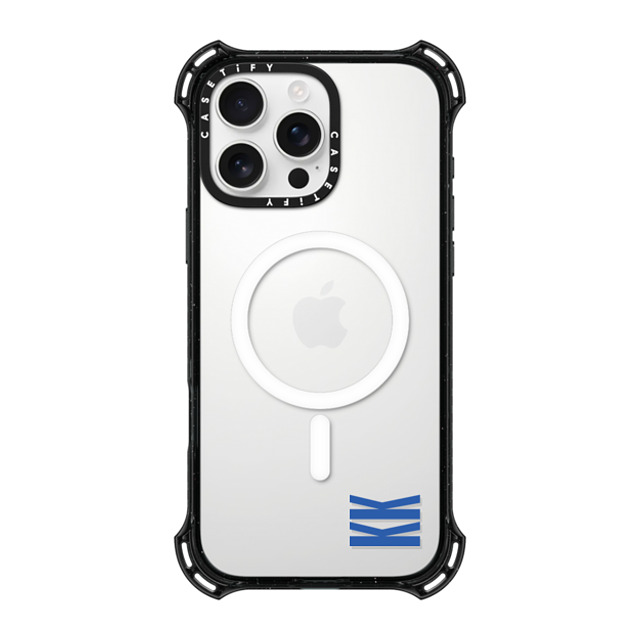 CASETiFY iPhone 16 Pro Max Case Black バウンスケース Custom Case - KK CASETiFY iPhone 16 Pro Max Case Black バウンスケース Custom Case - KK