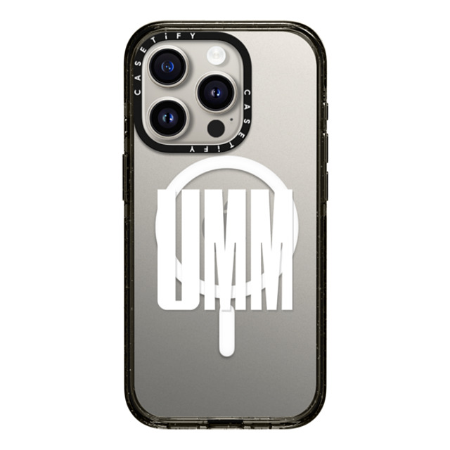 CASETiFY iPhone 15 Pro Case Black Impact Case MagSafe Compatible Custom Case - umm CASETiFY iPhone 15 Pro Case Black Impact Case MagSafe Compatible Custom Case - umm