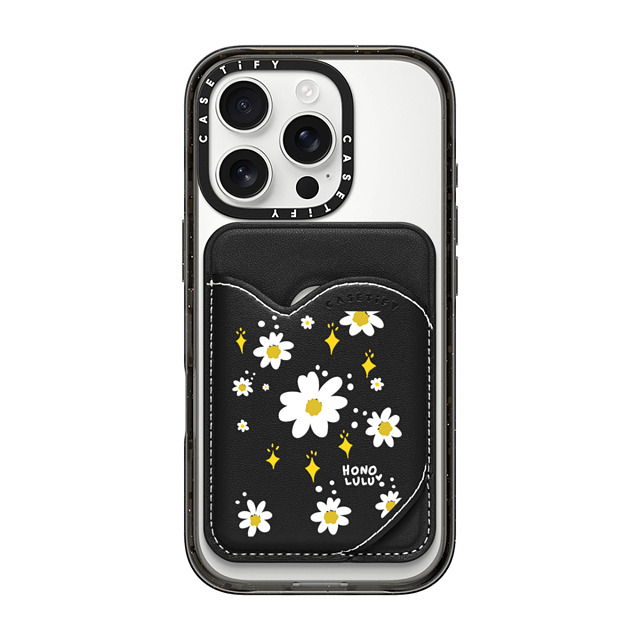 Miss Honolulu x CASETiFY MagSafe ウォレット Black Snappy BioVeg MagSafe ハートウォレット Daisies in Summer Miss Honolulu x CASETiFY MagSafe ウォレット Black Snappy BioVeg MagSafe ハートウォレット Daisies in Summer