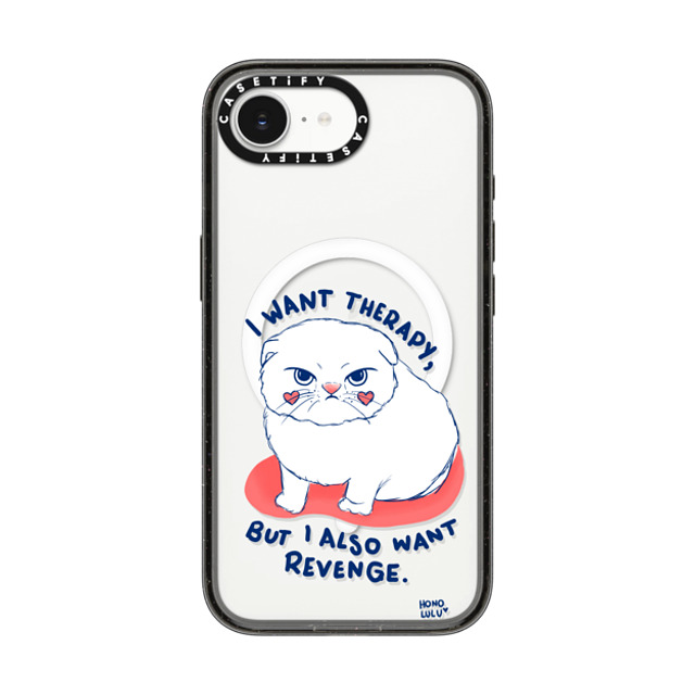 Miss Honolulu x CASETiFY iPhone 16e Case Cat,Animal Black Impact Case MagSafe Compatible Kitty Mad Father's Day Miss Honolulu x CASETiFY iPhone 16e Case Cat,Animal Black Impact Case MagSafe Compatible Kitty Mad Father's Day