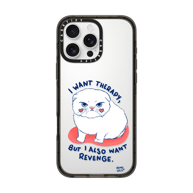 Miss Honolulu x CASETiFY iPhone 16 Pro Max Case Cat,Animal Black Impact Case Kitty Mad Father's Day Miss Honolulu x CASETiFY iPhone 16 Pro Max Case Cat,Animal Black Impact Case Kitty Mad Father's Day