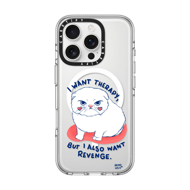Miss Honolulu x CASETiFY iPhone 16 Pro Case Cat,Animal クリア クリア ケース MagSafe対応 Kitty Mad Father's Day Miss Honolulu x CASETiFY iPhone 16 Pro Case Cat,Animal クリア クリア ケース MagSafe対応 Kitty Mad Father's Day