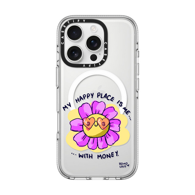 Miss Honolulu x CASETiFY iPhone 16 Pro Case Cartoon クリア クリア ケース MagSafe対応 Happy Place Father's Day Miss Honolulu x CASETiFY iPhone 16 Pro Case Cartoon クリア クリア ケース MagSafe対応 Happy Place Father's Day