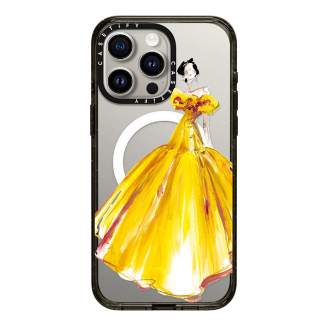 designlovefest x CASETiFY iPhone 15 Pro Max Case Black Impact Case MagSafe Compatible Yellow Gown Back to School designlovefest x CASETiFY iPhone 15 Pro Max Case Black Impact Case MagSafe Compatible Yellow Gown Back to School