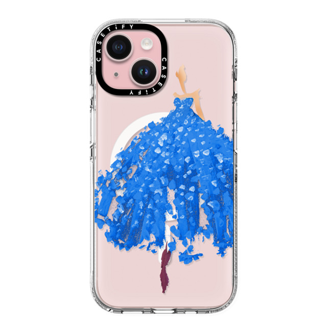 designlovefest x CASETiFY iPhone 15 ケース クリア クリア ケース MagSafe対応 Blue Gown Red Boots Back to School designlovefest x CASETiFY iPhone 15 ケース クリア クリア ケース MagSafe対応 Blue Gown Red Boots Back to School