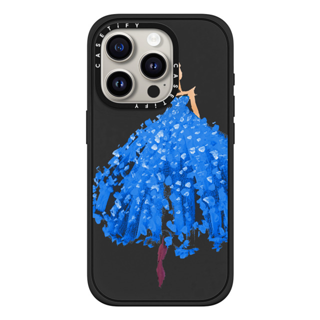 designlovefest x CASETiFY iPhone 15 Pro ケース マットブラック インパクトケース MagSafe対応 Blue Gown Red Boots Back to School designlovefest x CASETiFY iPhone 15 Pro ケース マットブラック インパクトケース MagSafe対応 Blue Gown Red Boots Back to School