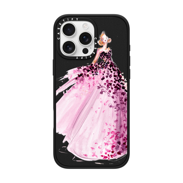 designlovefest x CASETiFY iPhone 16 Pro Max ケース マットブラック インパクトケース MagSafe対応 Violet Gown Father's Day designlovefest x CASETiFY iPhone 16 Pro Max ケース マットブラック インパクトケース MagSafe対応 Violet Gown Father's Day