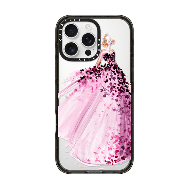 designlovefest x CASETiFY iPhone 16 Pro Max ケース ブラック インパクトケース Violet Gown Back to School designlovefest x CASETiFY iPhone 16 Pro Max ケース ブラック インパクトケース Violet Gown Back to School