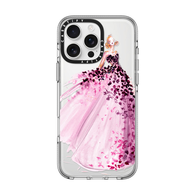 designlovefest x CASETiFY iPhone 16 Pro Max ケース クリア クリア ケース MagSafe対応 Violet Gown Father's Day designlovefest x CASETiFY iPhone 16 Pro Max ケース クリア クリア ケース MagSafe対応 Violet Gown Father's Day