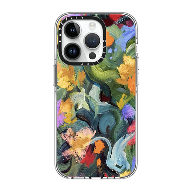 designlovefest x CASETiFY iPhone 14 Pro Case Clear Clear Case MagSafe Compatible In the Tulips designlovefest x CASETiFY iPhone 14 Pro Case Clear Clear Case MagSafe Compatible In the Tulips