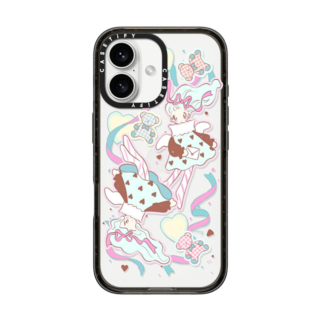 AAMY x CASETiFY iPhone 16 ケース ブラック インパクトケース chocomint AAMY x CASETiFY iPhone 16 ケース ブラック インパクトケース chocomint