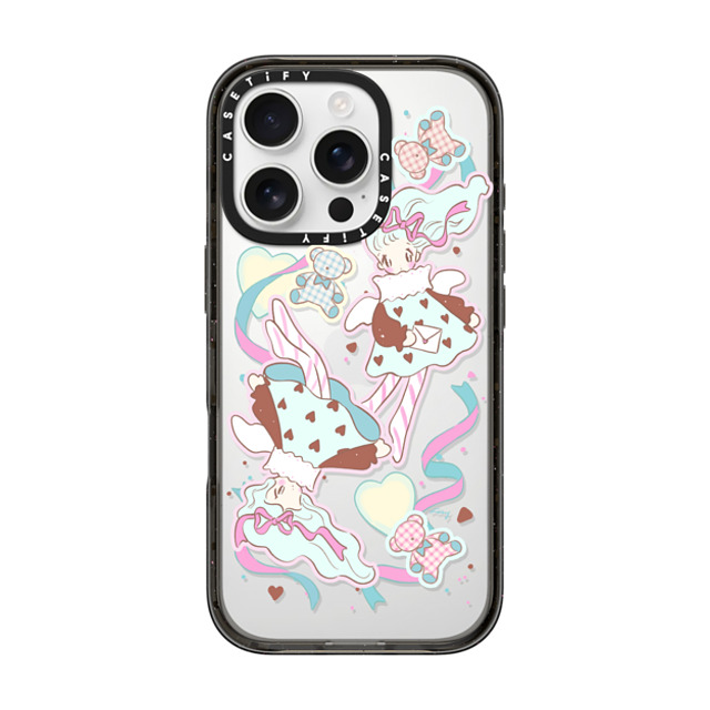 AAMY x CASETiFY iPhone 16 Pro Case Sticker,Cartoon Black インパクトケース chocomint Mother's Day AAMY x CASETiFY iPhone 16 Pro Case Sticker,Cartoon Black インパクトケース chocomint Mother's Day
