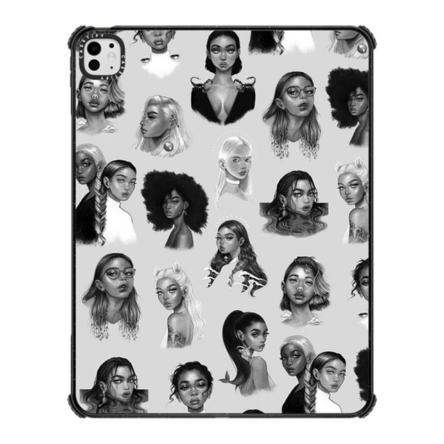 "Isabelle Staub x CASETiFY iPad Pro 13" (M4) Black iPad インパクト ケース Zodiac Babes" "Isabelle Staub x CASETiFY iPad Pro 13" (M4) Black iPad インパクト ケース Zodiac Babes"