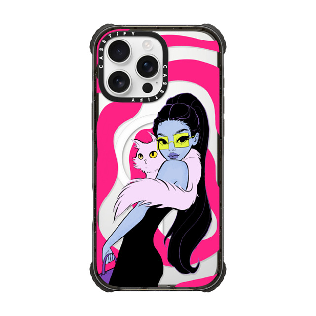 Isabelle Staub x CASETiFY iPhone 16 Pro Max ケース Cat,Portraiture ブラック ウルトラ インパクトケース MagSafe 対応 Boa Bby New iPhone Isabelle Staub x CASETiFY iPhone 16 Pro Max ケース Cat,Portraiture ブラック ウルトラ インパクトケース MagSafe 対応 Boa Bby New iPhone