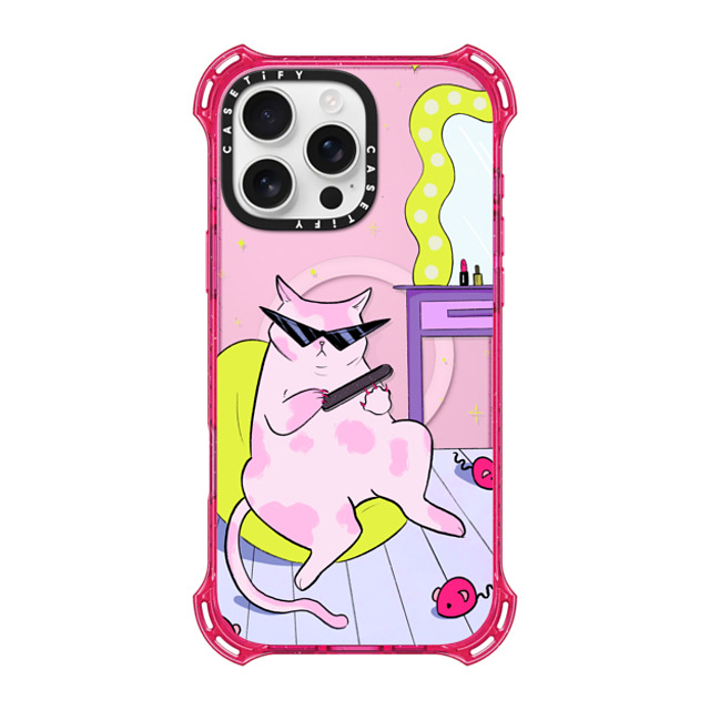 Isabelle Staub x CASETiFY iPhone 16 Pro Max Case プリムローズ ピンク バウンスケース Self Care Isabelle Staub x CASETiFY iPhone 16 Pro Max Case プリムローズ ピンク バウンスケース Self Care