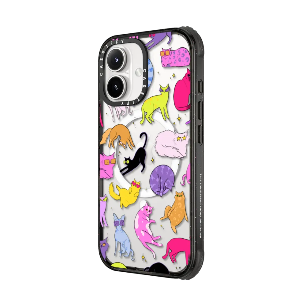 Ultra Impact iPhone 16 Plus Case MagSafe Compatible - Cool Cats