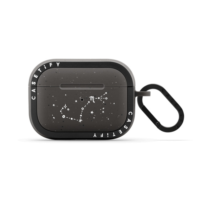 Isabelle Staub x CASETiFY AirPods Pro 2 Star,Zodiac Matte Charcoal バウンス ケース Scorpio Constellation Back to School Isabelle Staub x CASETiFY AirPods Pro 2 Star,Zodiac Matte Charcoal バウンス ケース Scorpio Constellation Back to School