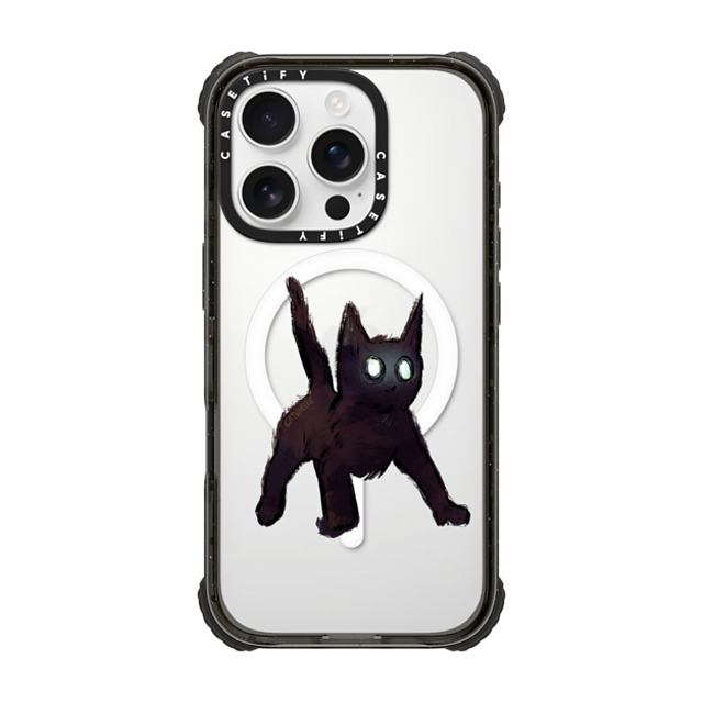 Catwheezie x CASETiFY iPhone 16 Pro Case Black ウルトラ インパクトケース MagSafe 対応 Spooky Surprise Catwheezie x CASETiFY iPhone 16 Pro Case Black ウルトラ インパクトケース MagSafe 対応 Spooky Surprise