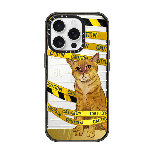 Catwheezie x CASETiFY iPhone 16 Pro Case Cat,Anime Black インパクトケース Crime! Mother's Day Catwheezie x CASETiFY iPhone 16 Pro Case Cat,Anime Black インパクトケース Crime! Mother's Day