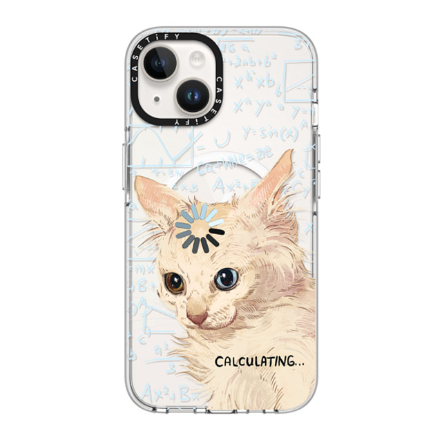 Catwheezie x CASETiFY iPhone 14 ケース クリア クリア ケース MagSafe対応 Calculating...