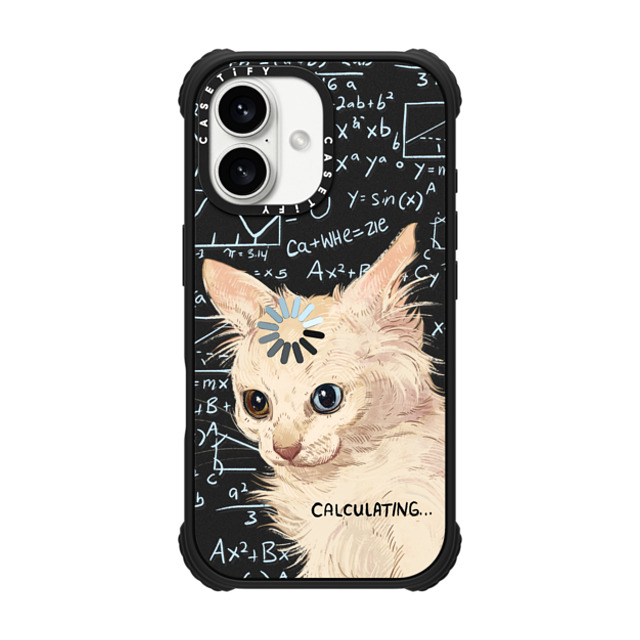 Catwheezie x CASETiFY iPhone 16 Case Matte Black ウルトラ インパクトケース MagSafe 対応 Calculating... Catwheezie x CASETiFY iPhone 16 Case Matte Black ウルトラ インパクトケース MagSafe 対応 Calculating...
