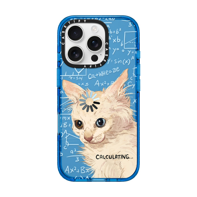 Catwheezie x CASETiFY iPhone 16 Pro Case スカイブルー Impact Case Calculating... Catwheezie x CASETiFY iPhone 16 Pro Case スカイブルー Impact Case Calculating...