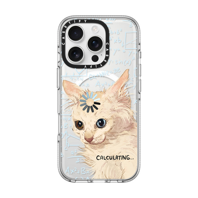 Catwheezie x CASETiFY iPhone 16 Pro ケース クリア クリア ケース MagSafe対応 Calculating...