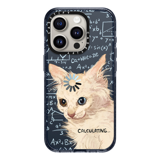 Catwheezie x CASETiFY iPhone 15 Pro Case Cat,Anime Classic Blue インパクトケース Calculating. Mother's Day Catwheezie x CASETiFY iPhone 15 Pro Case Cat,Anime Classic Blue インパクトケース Calculating. Mother's Day