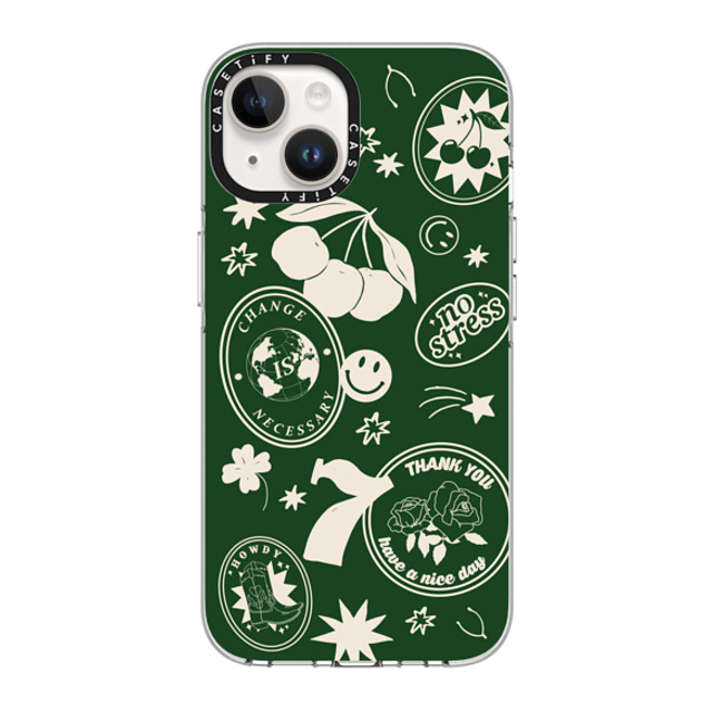 Poppy Almond x CASETiFY iPhone 14 Case Clear Clear Case MagSafe Compatible No stress Poppy Almond x CASETiFY iPhone 14 Case Clear Clear Case MagSafe Compatible No stress