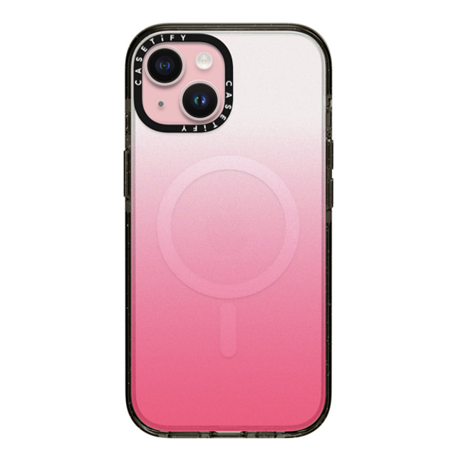 CASETiFY iPhone 15 ケース ブラック インパクトケース MagSafe対応 Gradient Gradient Pink Paradise Father's Day CASETiFY iPhone 15 ケース ブラック インパクトケース MagSafe対応 Gradient Gradient Pink Paradise Father's Day