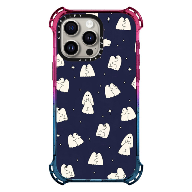 Joce Cova x CASETiFY iPhone 15 Pro Max ケース Cotton Candy バウンスケース Ghost Lovers by Joce Cova