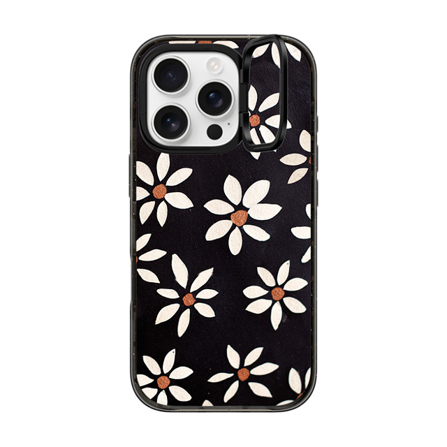 designlovefest x CASETiFY iPhone 16 Pro Case Floral Black インパクトリングスタンドケース MagSafe対応 DARK FLOWERS Father's Day designlovefest x CASETiFY iPhone 16 Pro Case Floral Black インパクトリングスタンドケース MagSafe対応 DARK FLOWERS Father's Day