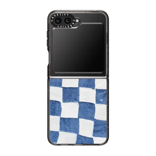 Galaxy Z Flip5 - BLUE CHECKERS