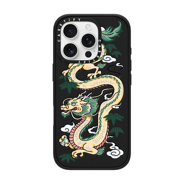 Georgina Leung x CASETiFY iPhone 16 Pro Case Dragon,Fine Art Matte Black Impact Case MagSafe Compatible Dragon Year Back to School Georgina Leung x CASETiFY iPhone 16 Pro Case Dragon,Fine Art Matte Black Impact Case MagSafe Compatible Dragon Year Back to School