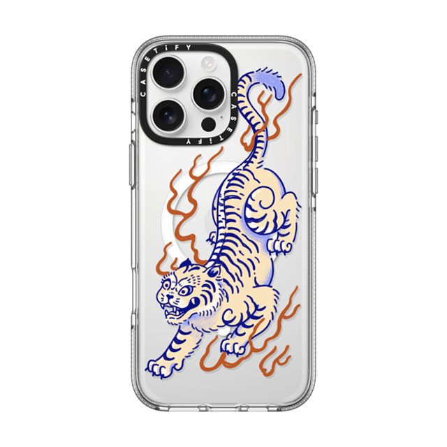 Georgina Leung x CASETiFY iPhone 16 Pro Max Case Animal,Fine Art クリア クリア ケース MagSafe対応 Year of the Tiger by Georgina Leung Back to School Georgina Leung x CASETiFY iPhone 16 Pro Max Case Animal,Fine Art クリア クリア ケース MagSafe対応 Year of the Tiger by Georgina Leung Back to School