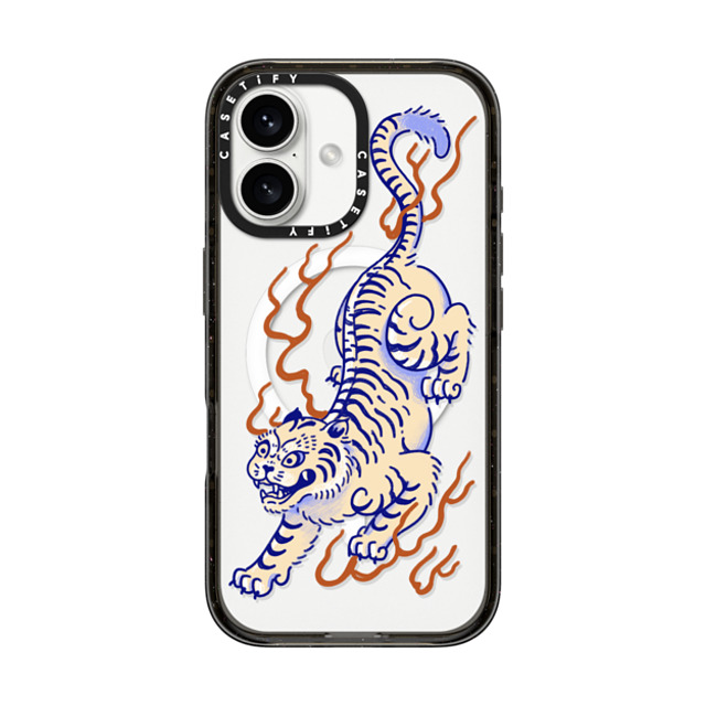 Georgina Leung x CASETiFY iPhone 16 Case Animal,Fine Art Black Impact Case MagSafe Compatible Year of the Tiger by Georgina Leung Back to School Georgina Leung x CASETiFY iPhone 16 Case Animal,Fine Art Black Impact Case MagSafe Compatible Year of the Tiger by Georgina Leung Back to School