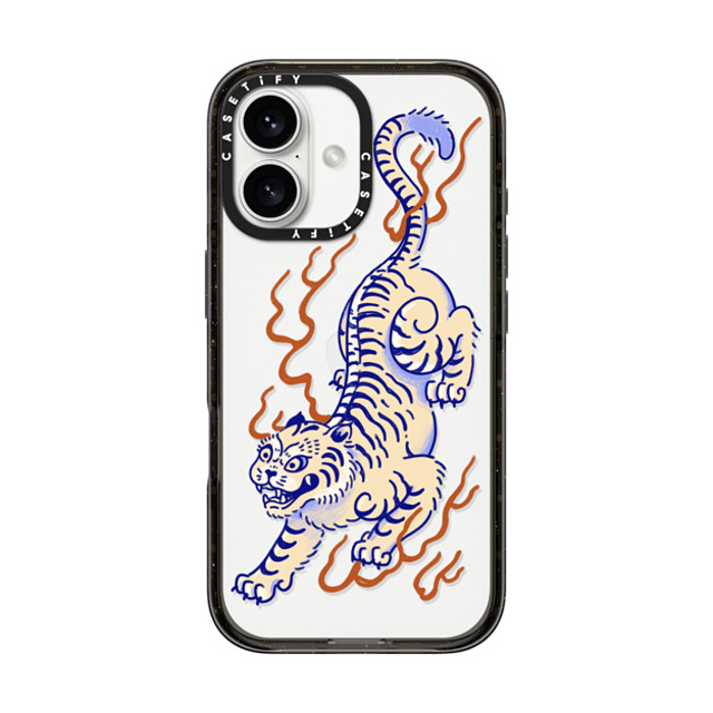 Georgina Leung x CASETiFY iPhone 16 Case Animal,Fine Art Black Impact Case Year of the Tiger by Georgina Leung Back to School Georgina Leung x CASETiFY iPhone 16 Case Animal,Fine Art Black Impact Case Year of the Tiger by Georgina Leung Back to School