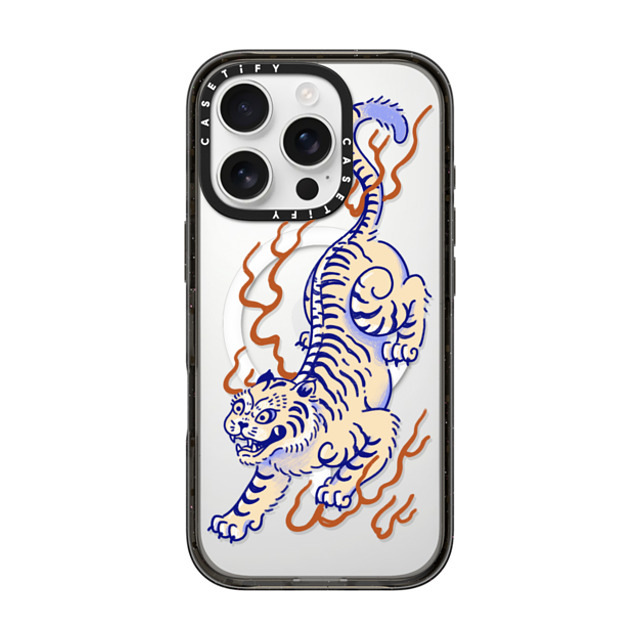 Georgina Leung x CASETiFY iPhone 16 Pro Case Animal,Fine Art Black Impact Case MagSafe Compatible Year of the Tiger by Georgina Leung Back to School Georgina Leung x CASETiFY iPhone 16 Pro Case Animal,Fine Art Black Impact Case MagSafe Compatible Year of the Tiger by Georgina Leung Back to School