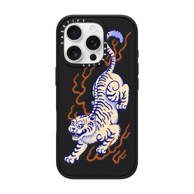 Georgina Leung x CASETiFY iPhone 16 Pro Case Animal,Fine Art Matte Black Impact Case MagSafe Compatible Year of the Tiger by Georgina Leung Back to School Georgina Leung x CASETiFY iPhone 16 Pro Case Animal,Fine Art Matte Black Impact Case MagSafe Compatible Year of the Tiger by Georgina Leung Back to School