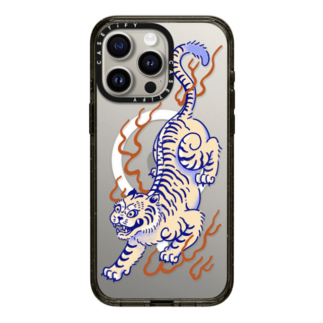 Georgina Leung x CASETiFY iPhone 15 Pro Max Case Animal,Fine Art Black Impact Case MagSafe Compatible Year of the Tiger by Georgina Leung Back to School Georgina Leung x CASETiFY iPhone 15 Pro Max Case Animal,Fine Art Black Impact Case MagSafe Compatible Year of the Tiger by Georgina Leung Back to School