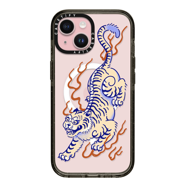 Georgina Leung x CASETiFY iPhone 15 Case Animal,Fine Art Black Impact Case MagSafe Compatible Year of the Tiger by Georgina Leung Back to School Georgina Leung x CASETiFY iPhone 15 Case Animal,Fine Art Black Impact Case MagSafe Compatible Year of the Tiger by Georgina Leung Back to School