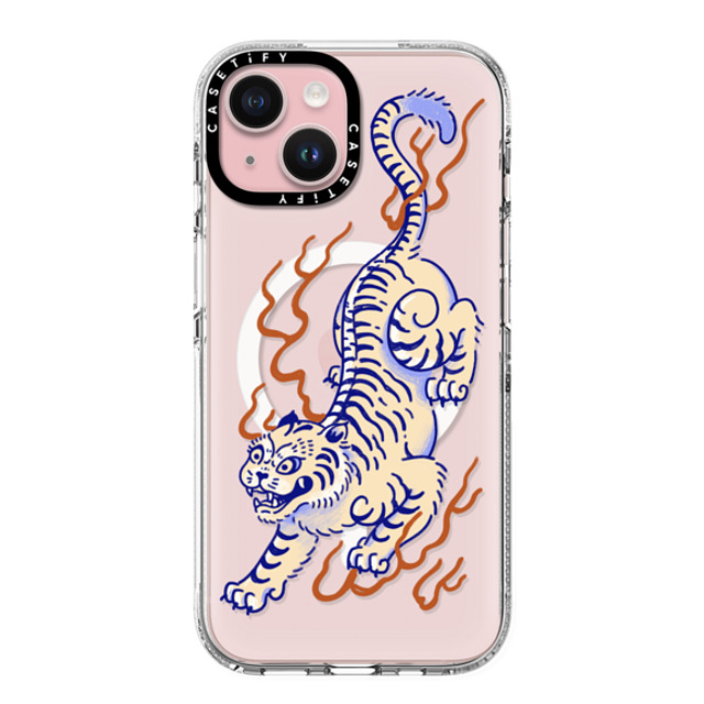 Georgina Leung x CASETiFY iPhone 15 Case Animal,Fine Art クリア クリア ケース MagSafe対応 Year of the Tiger by Georgina Leung Back to School Georgina Leung x CASETiFY iPhone 15 Case Animal,Fine Art クリア クリア ケース MagSafe対応 Year of the Tiger by Georgina Leung Back to School
