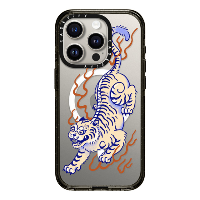 Georgina Leung x CASETiFY iPhone 15 Pro Case Animal,Fine Art Black Impact Case MagSafe Compatible Year of the Tiger by Georgina Leung Back to School Georgina Leung x CASETiFY iPhone 15 Pro Case Animal,Fine Art Black Impact Case MagSafe Compatible Year of the Tiger by Georgina Leung Back to School