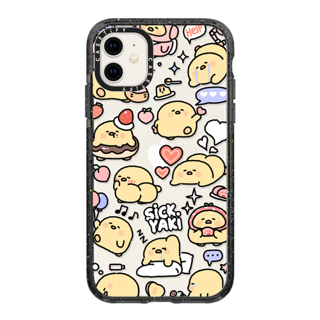 SICKYAKI x CASETiFY iPhone 11 ケース Animal ブラック インパクトケース sickyaki mix Back to School SICKYAKI x CASETiFY iPhone 11 ケース Animal ブラック インパクトケース sickyaki mix Back to School