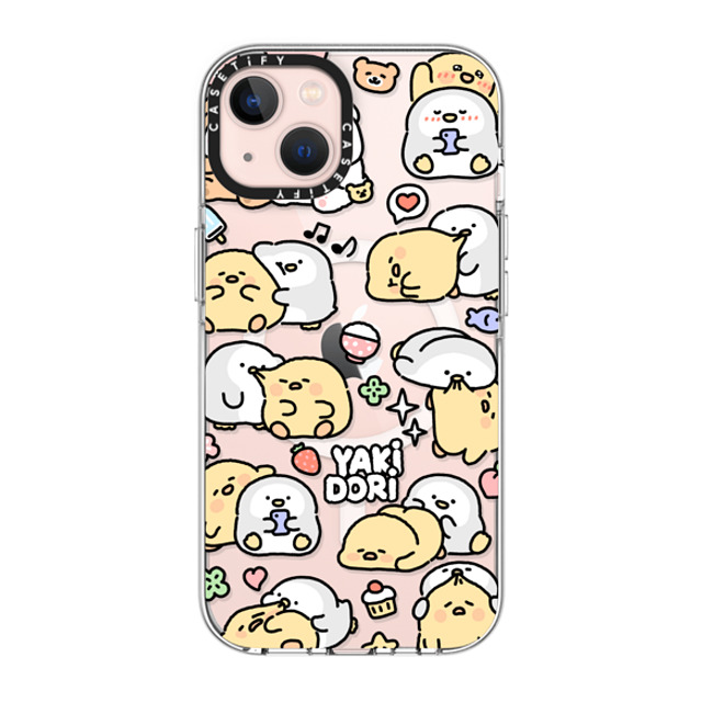 SICKYAKI x CASETiFY iPhone 13 ケース クリア クリア ケース MagSafe対応 yakidori mix