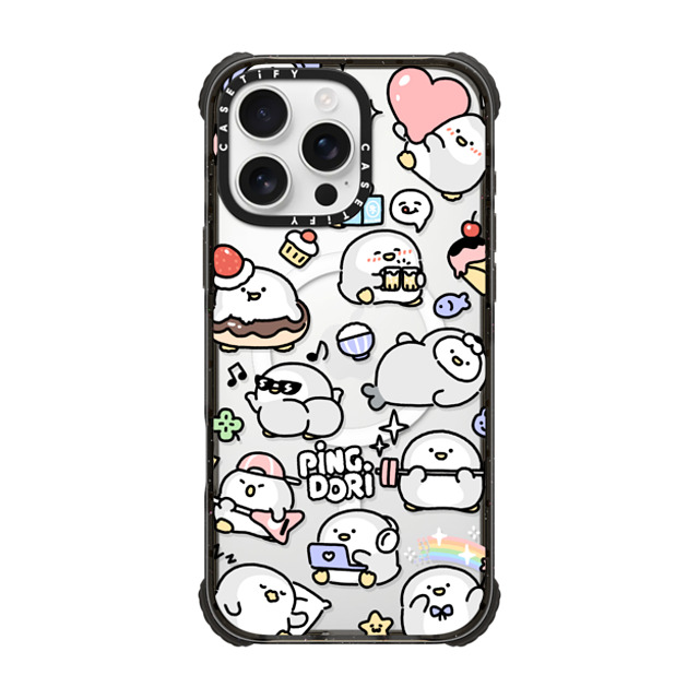 SICKYAKI x CASETiFY iPhone 16 Pro Max ケース Cartoon ブラック ウルトラ インパクトケース MagSafe 対応 pingdori mix Father's Day SICKYAKI x CASETiFY iPhone 16 Pro Max ケース Cartoon ブラック ウルトラ インパクトケース MagSafe 対応 pingdori mix Father's Day