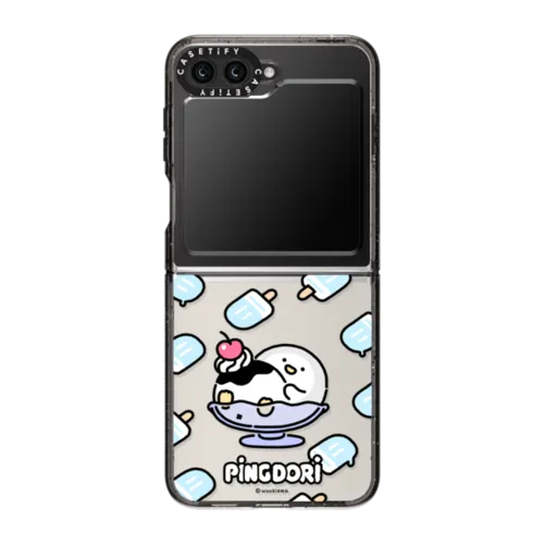 Galaxy Z Flip5 - ice cream with pingdori
