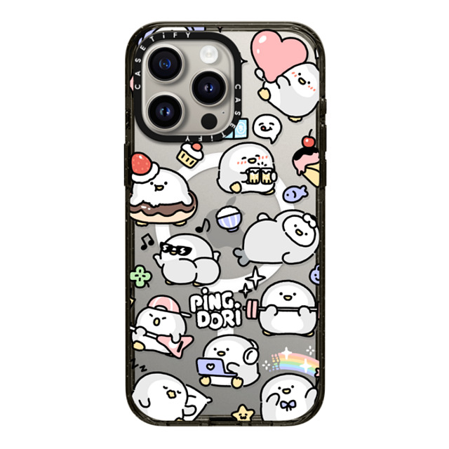 SICKYAKI x CASETiFY iPhone 15 Pro Max ケース Cartoon ブラック インパクトケース MagSafe対応 pingdori mix Back to School SICKYAKI x CASETiFY iPhone 15 Pro Max ケース Cartoon ブラック インパクトケース MagSafe対応 pingdori mix Back to School
