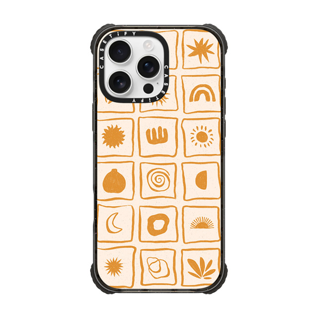 Agathe Marty x CASETiFY iPhone 16 Pro Max Case Black ウルトラ インパクトケース MagSafe 対応 Summer Grid by Agathe Marty Mother's Day Agathe Marty x CASETiFY iPhone 16 Pro Max Case Black ウルトラ インパクトケース MagSafe 対応 Summer Grid by Agathe Marty Mother's Day